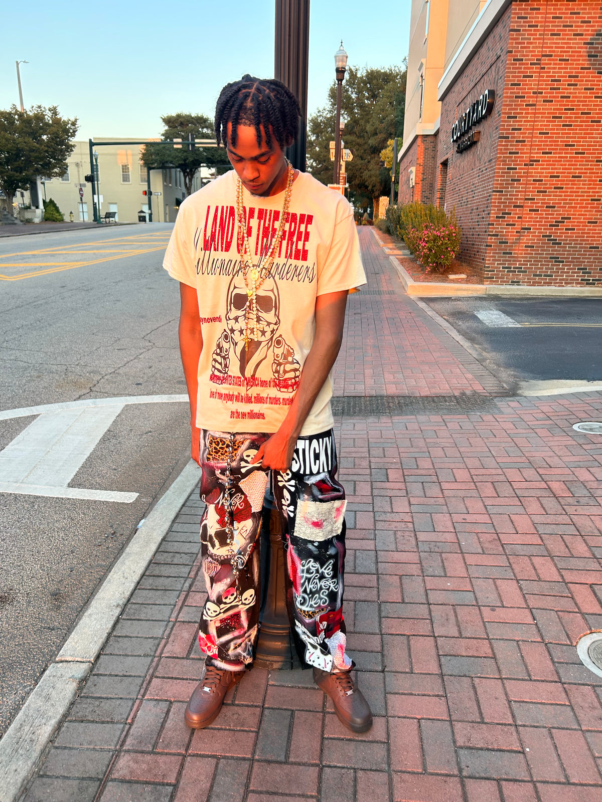 Sticky “Deadman” Denim Baggy