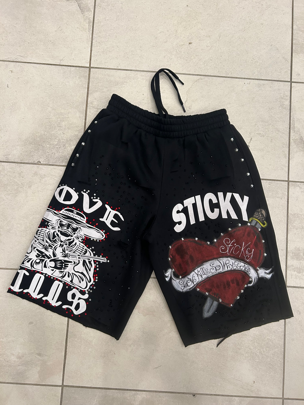 Sticky “Why Love” Shorts