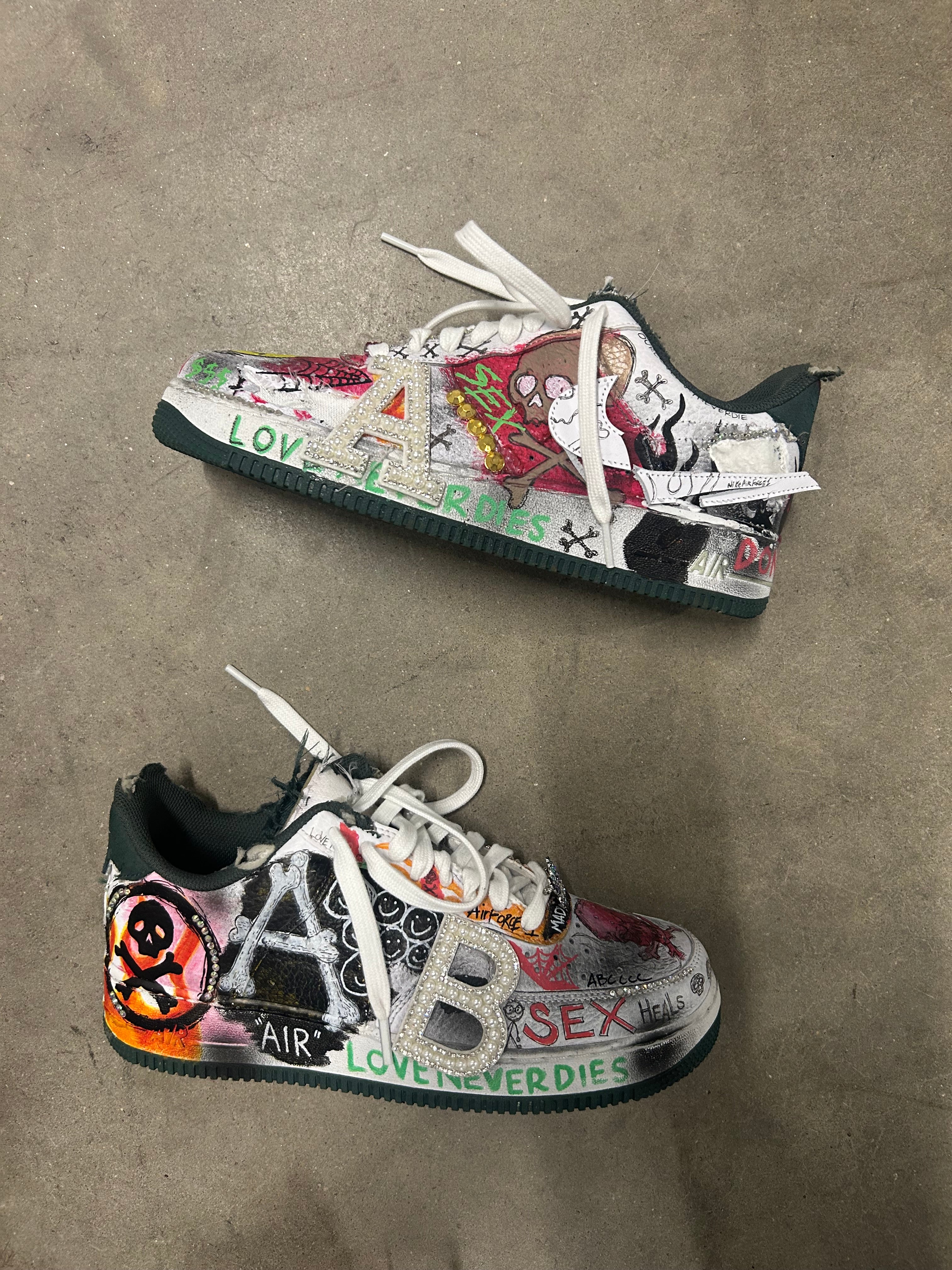 Sticky “Block Boy” AF1’s