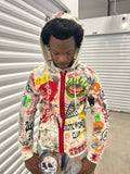 Sticky “Buried In Beauty” Zip Up