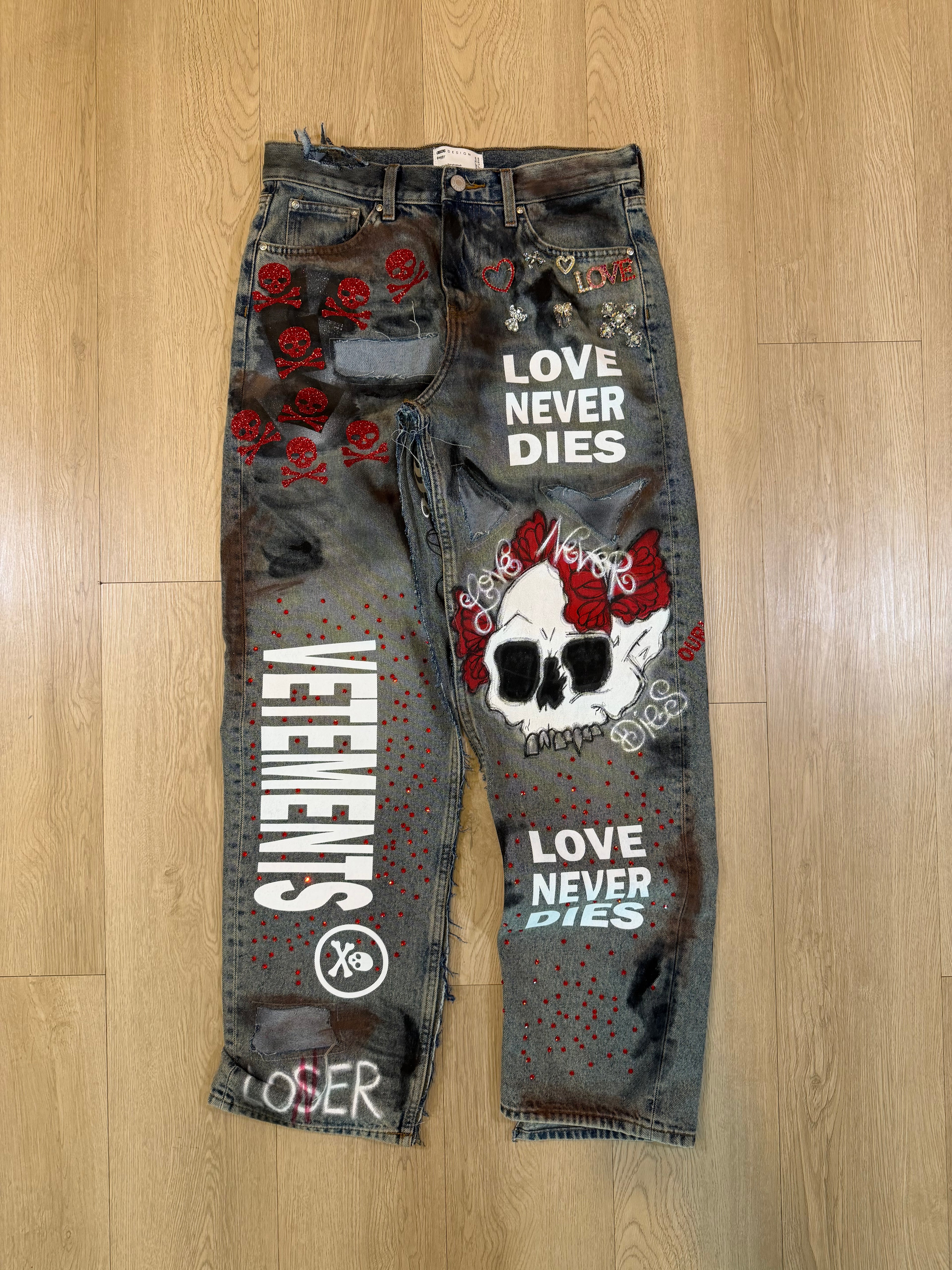 Sticky “So Many Tears” Denim