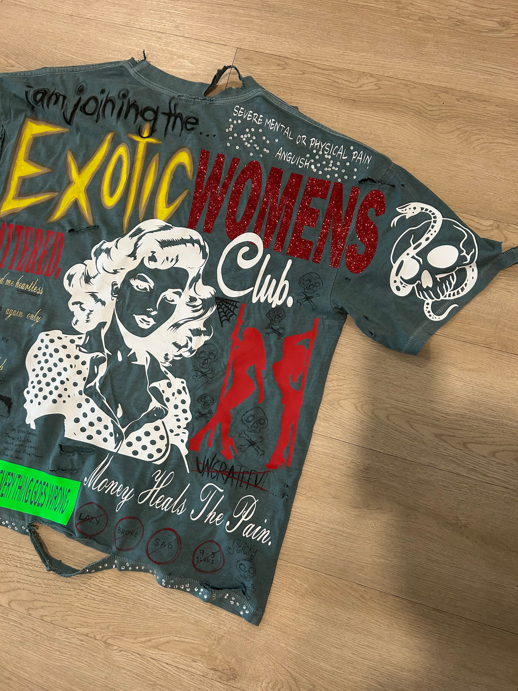 Sticky “Exotic Women’s Club” Tee