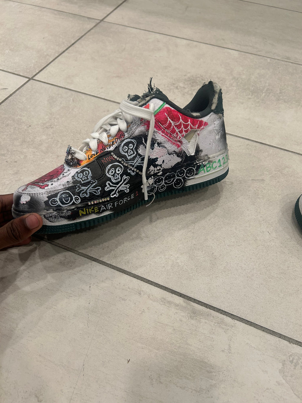 Sticky “Block Boy” AF1’s