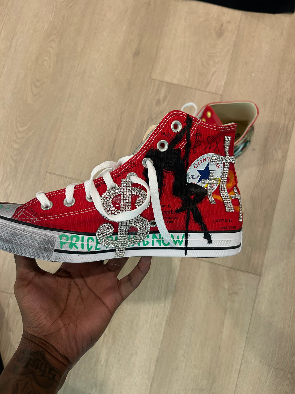 Sticky “Sketchbook” Chucks