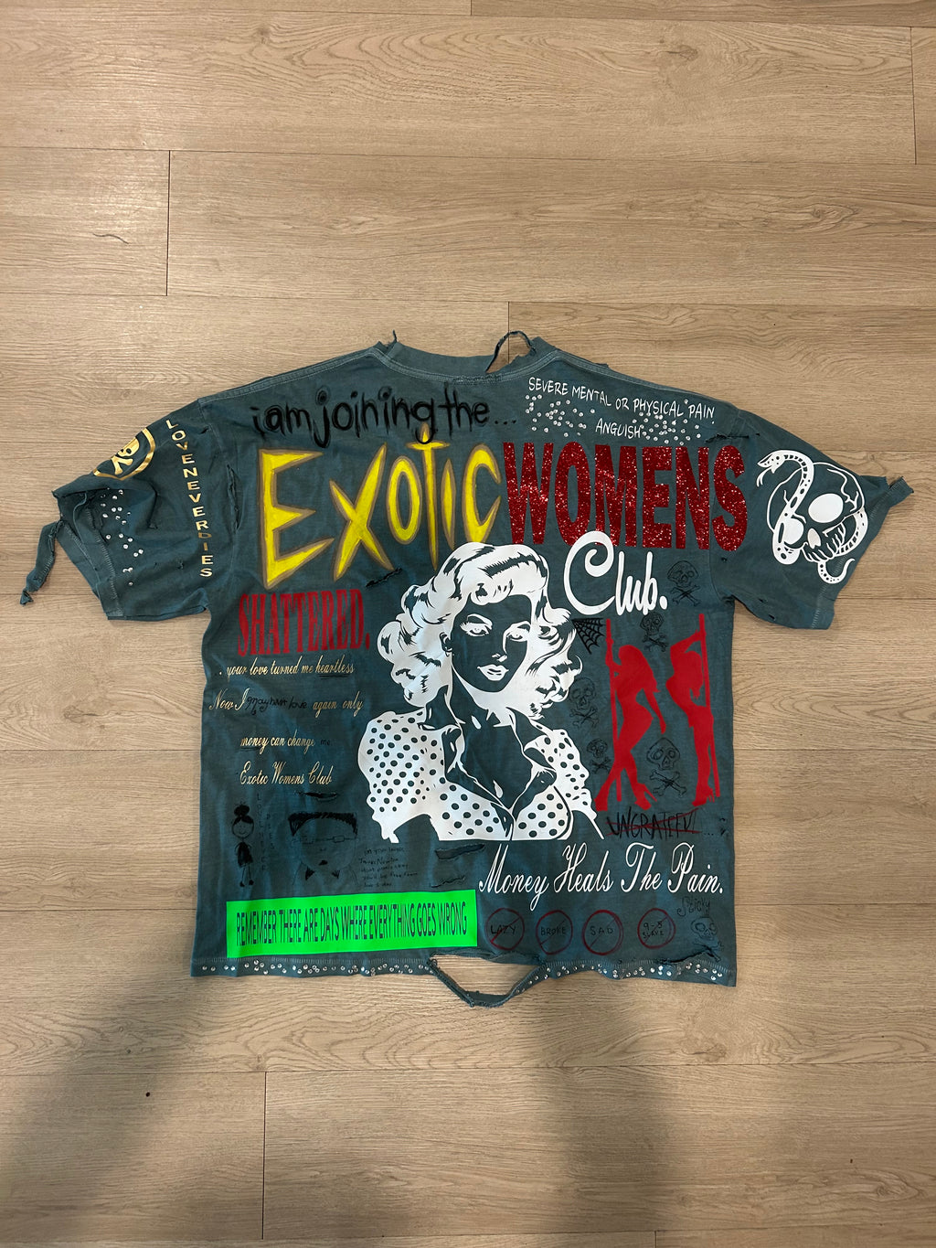 Sticky “Exotic Women’s Club” Tee