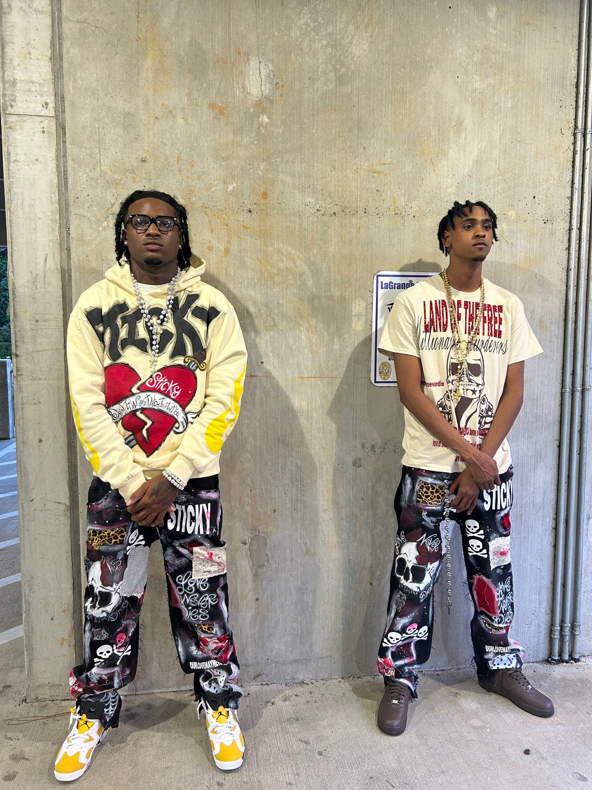 Sticky “Deadman” Denim Baggy