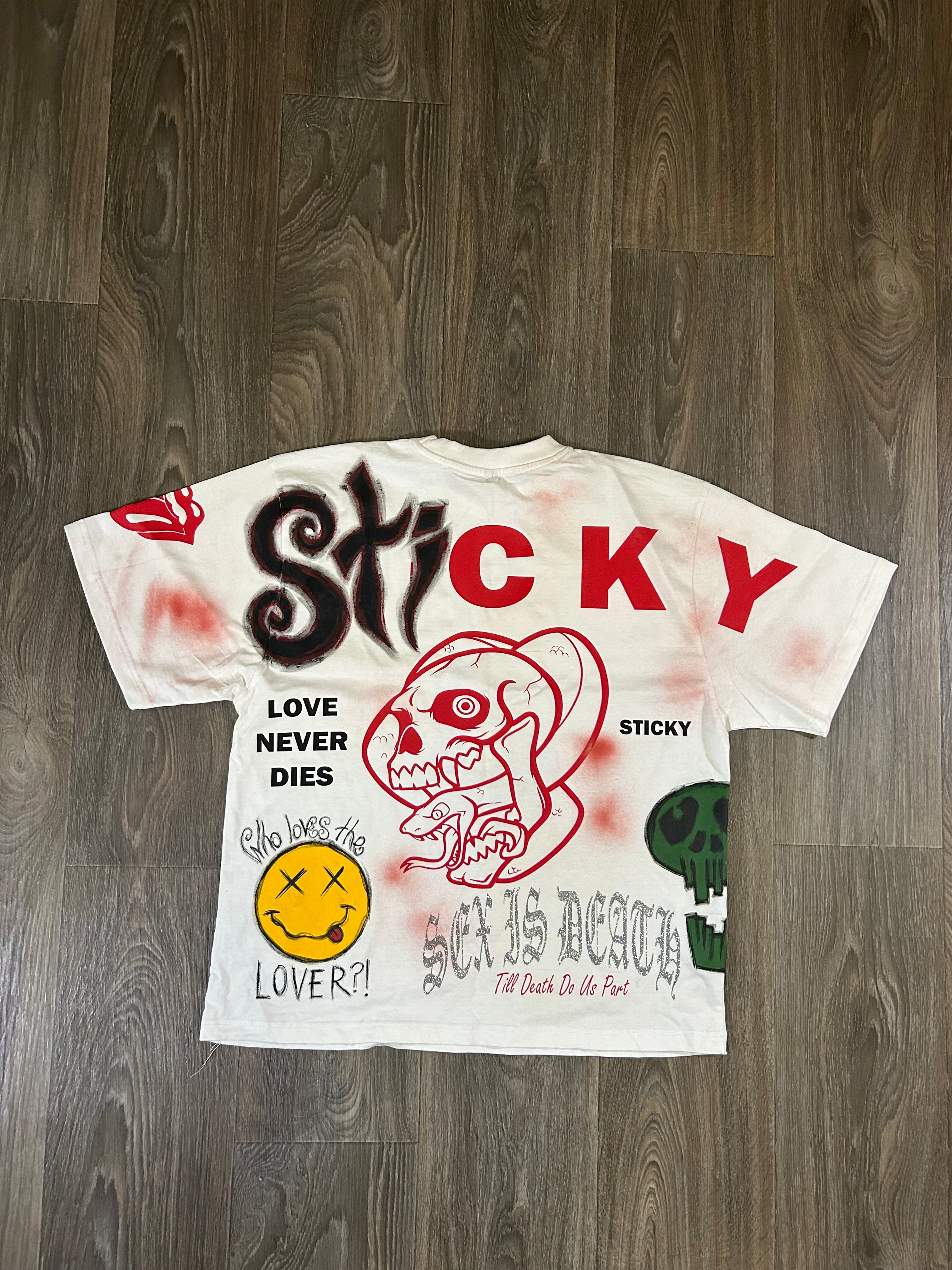 Sticky “Sex Is Death” Tee