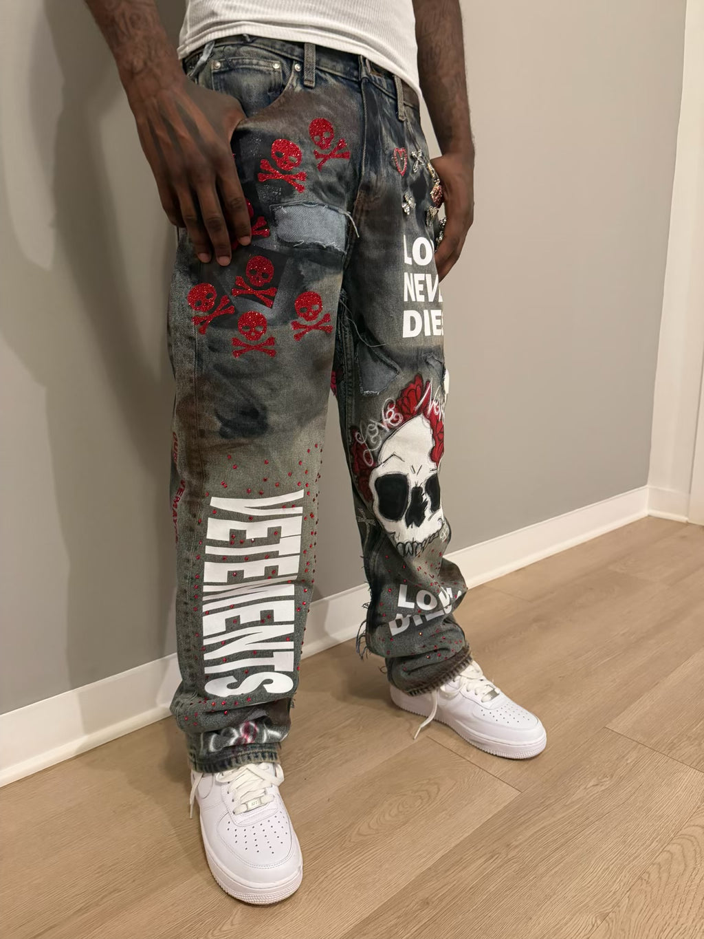 Sticky “So Many Tears” Denim