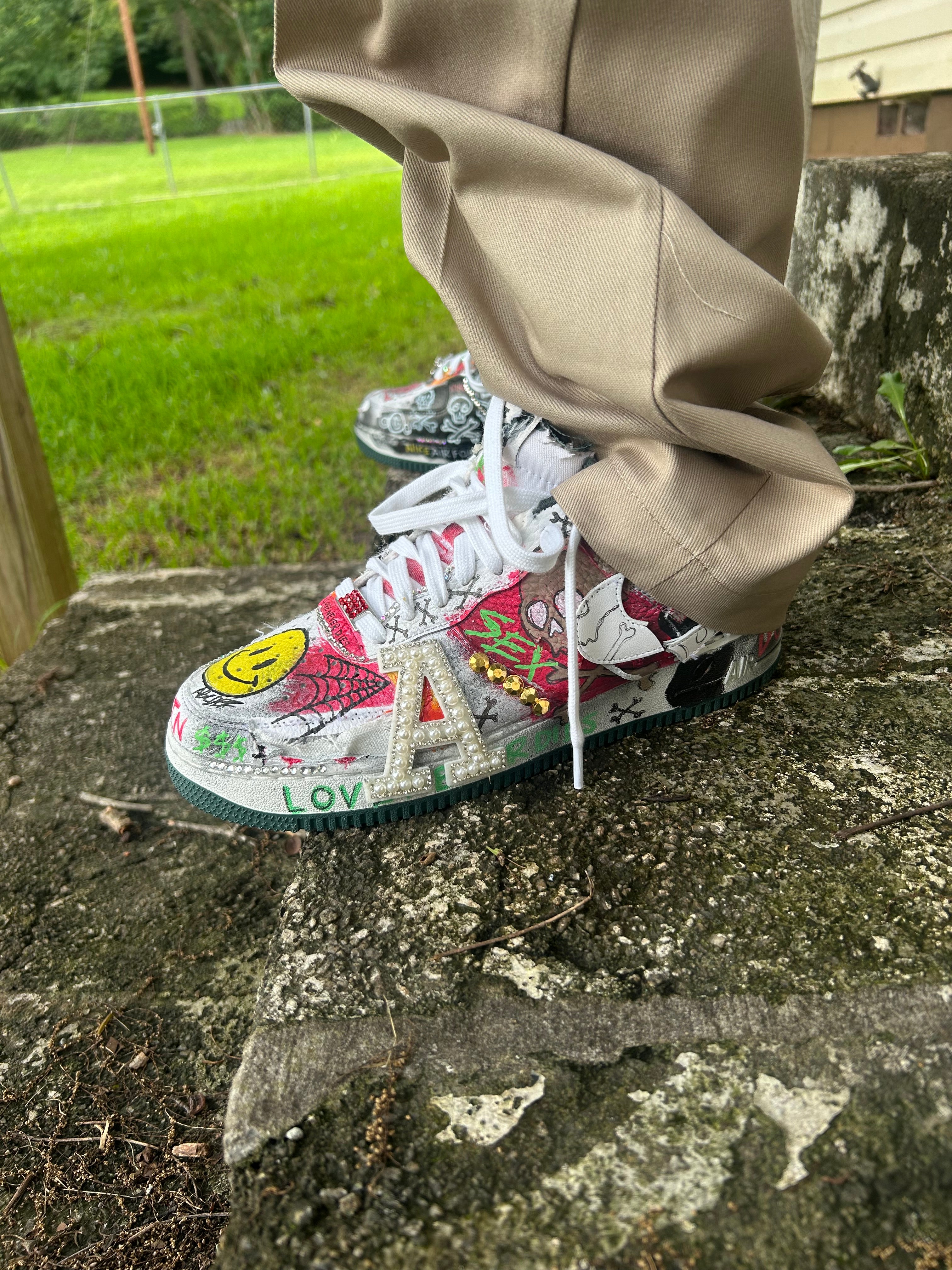 Sticky “Block Boy” AF1’s