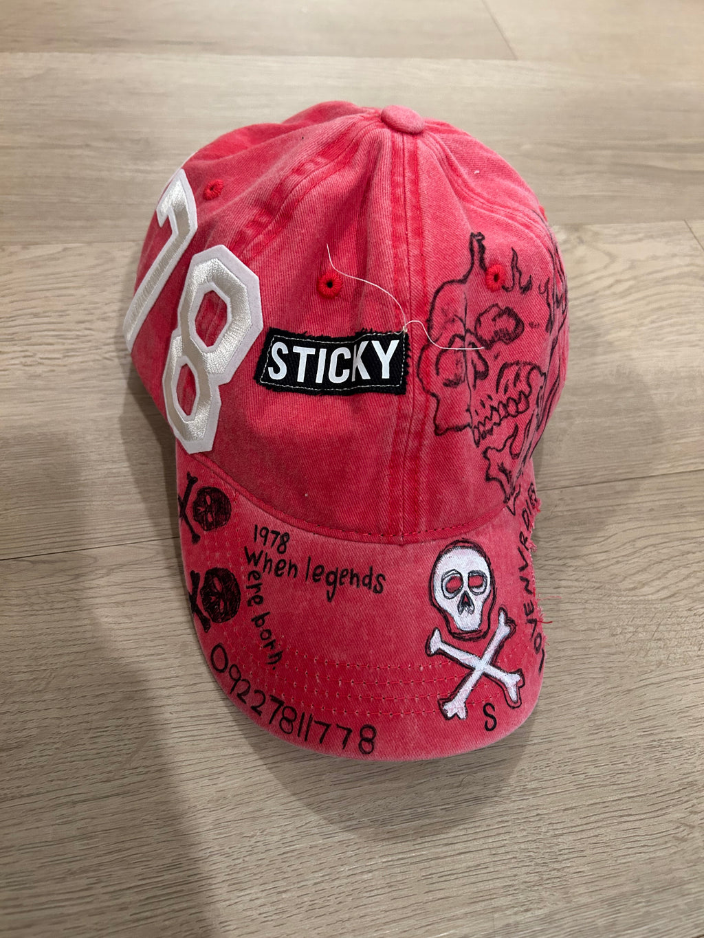 Sticky “Graveyard Shift” Cap
