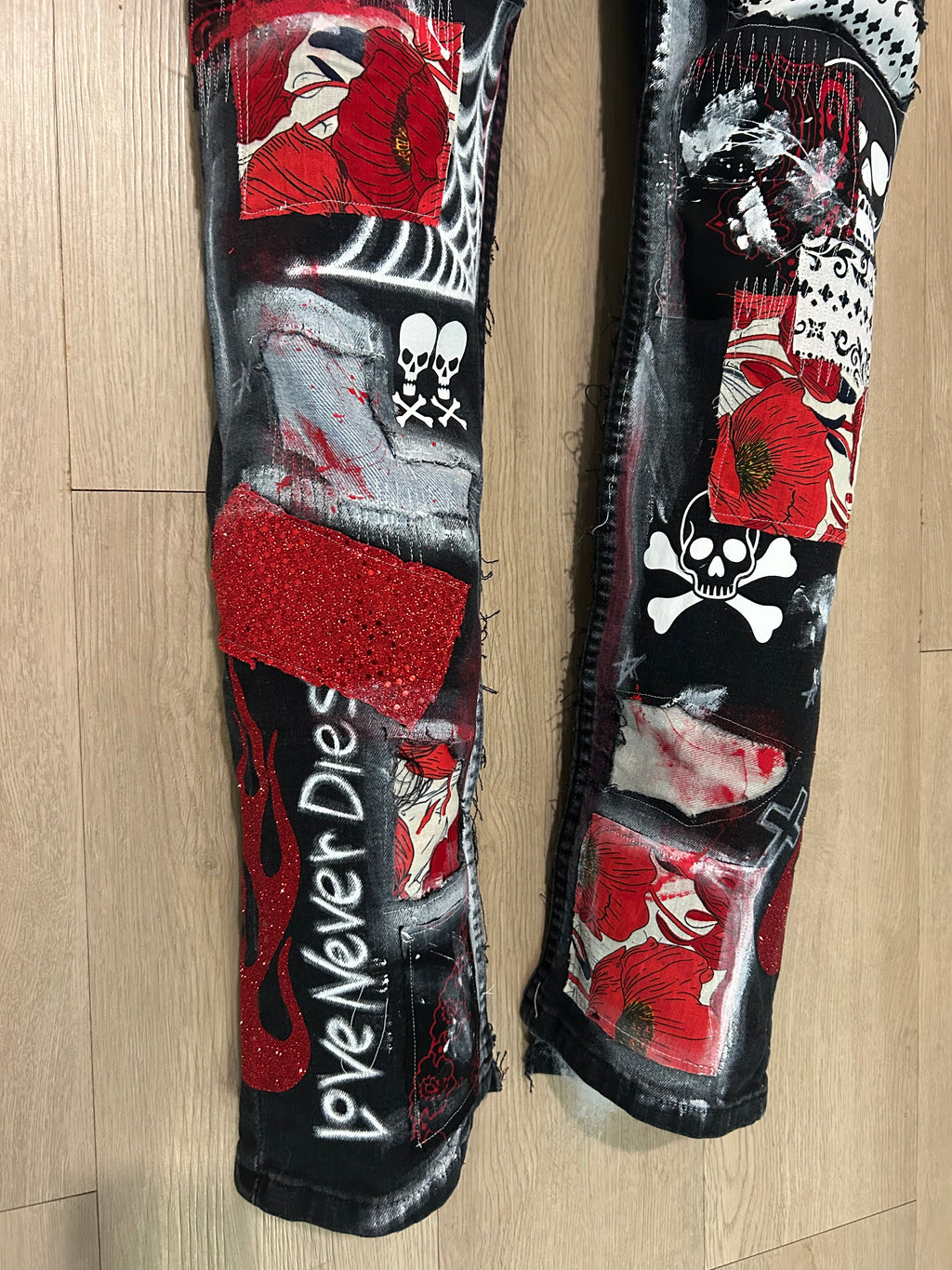 Sticky “Reapers Quilt” Denim