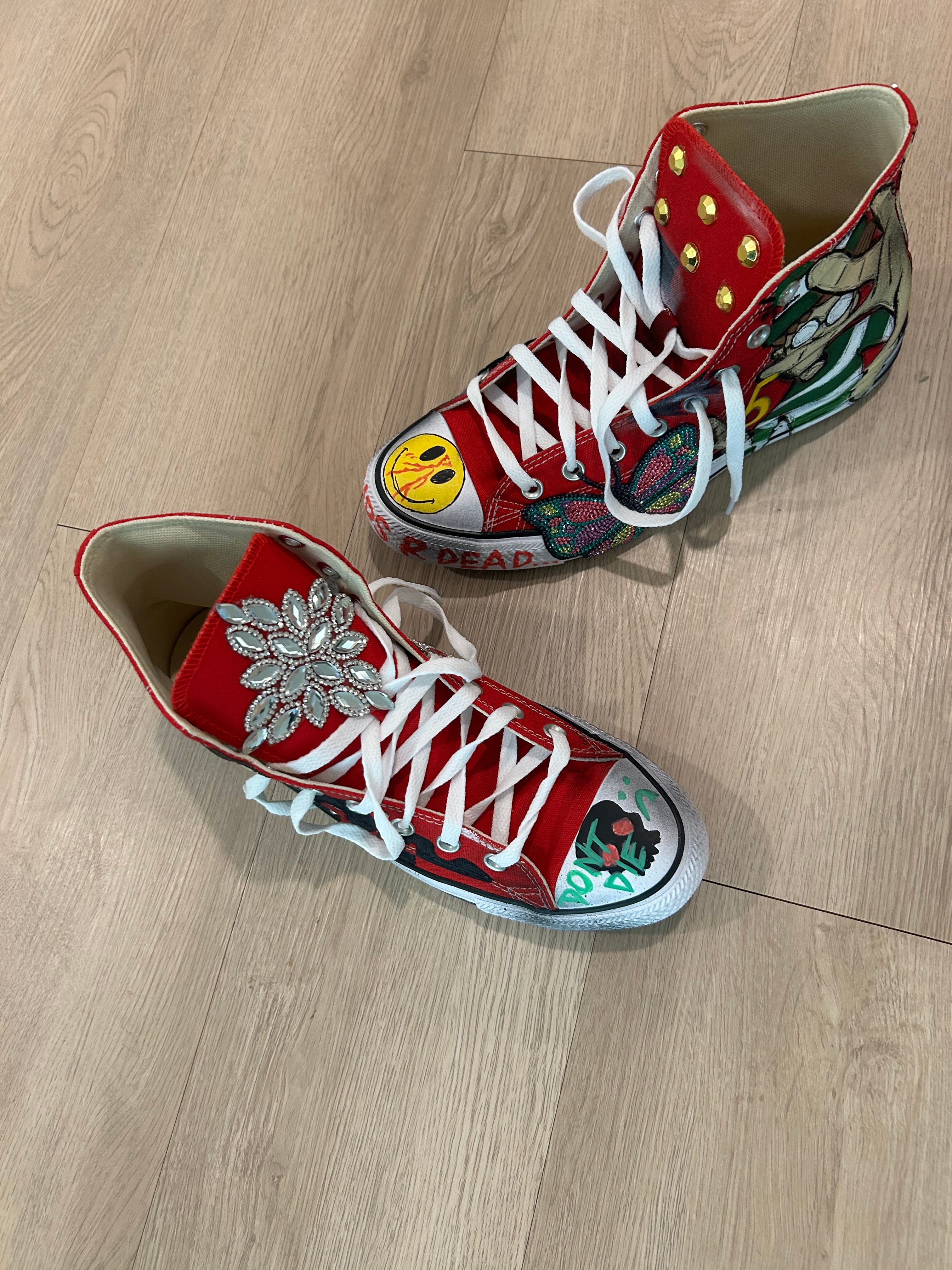 Sticky “Sketchbook” Chucks