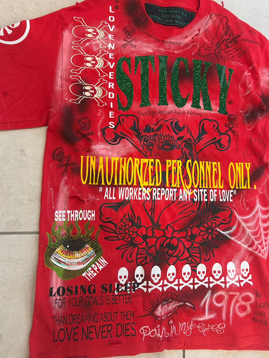 Sticky “Losing Sleep” Tee