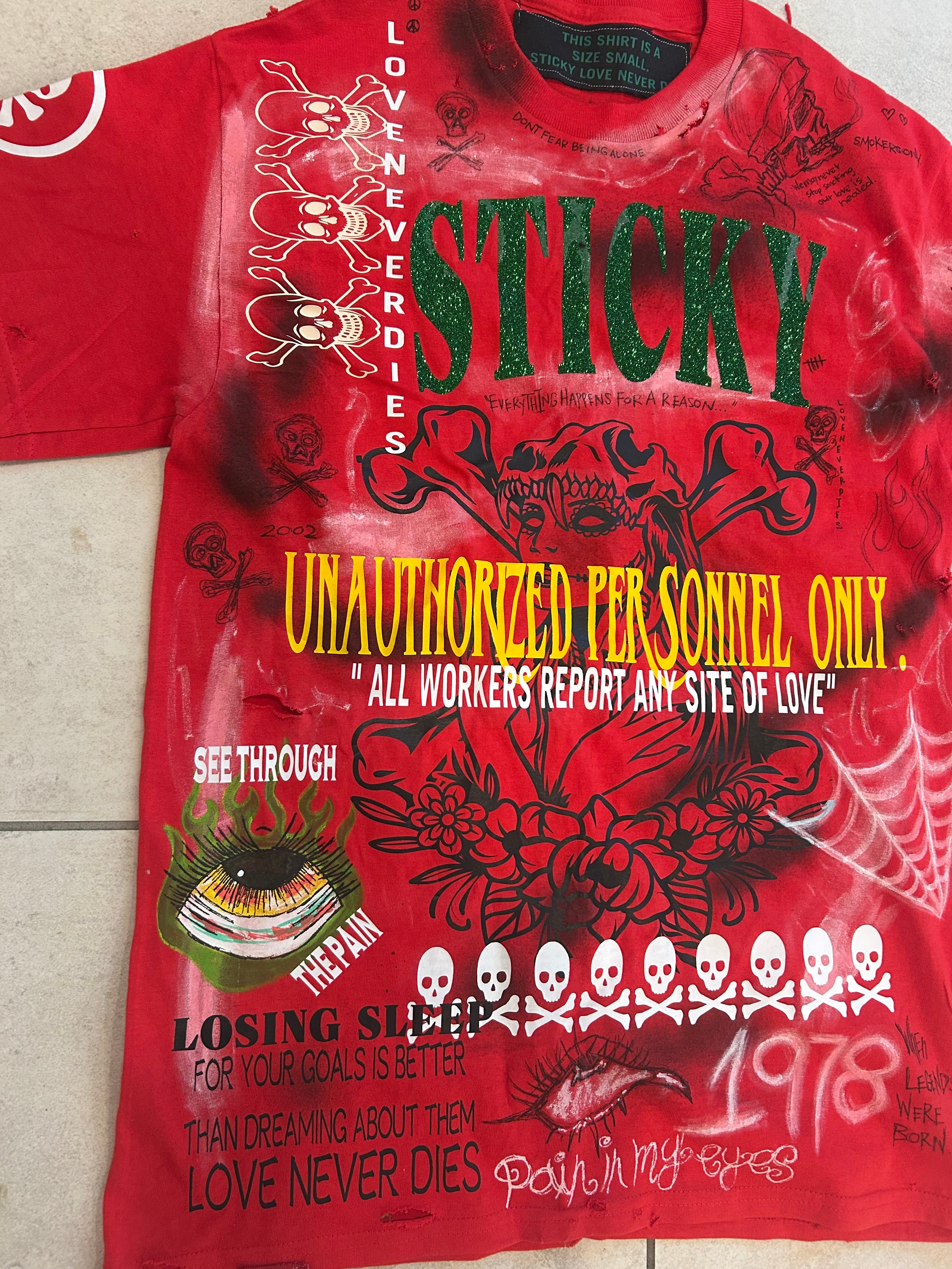 Sticky “Losing Sleep” Tee