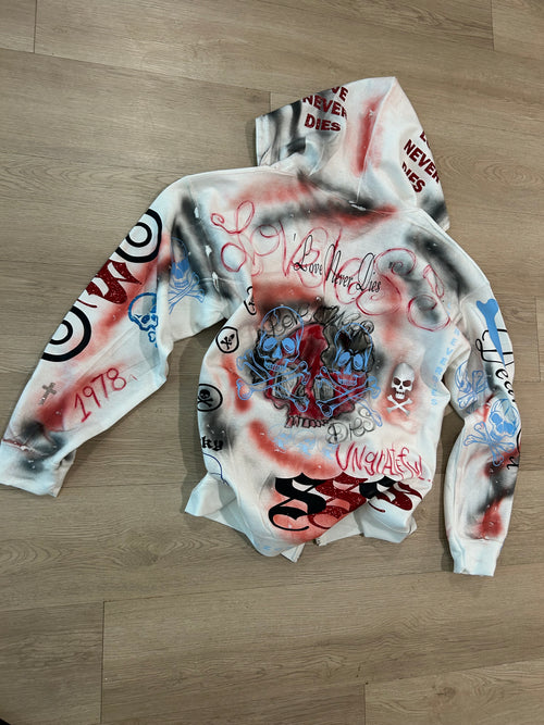 Sticky “Dear Ex” Zip Up