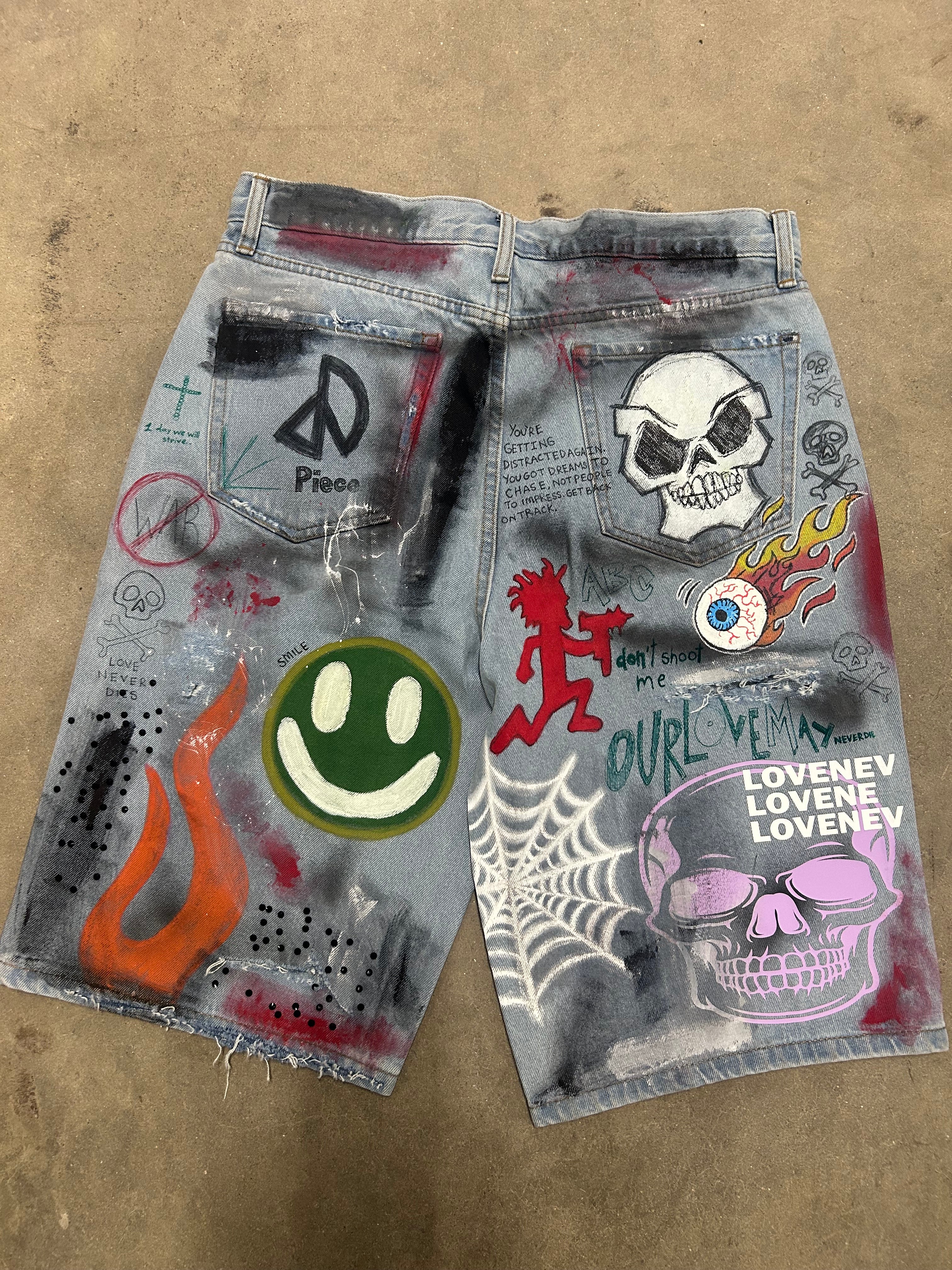 Sticky “Use Me Don’t Love Me” Shorts