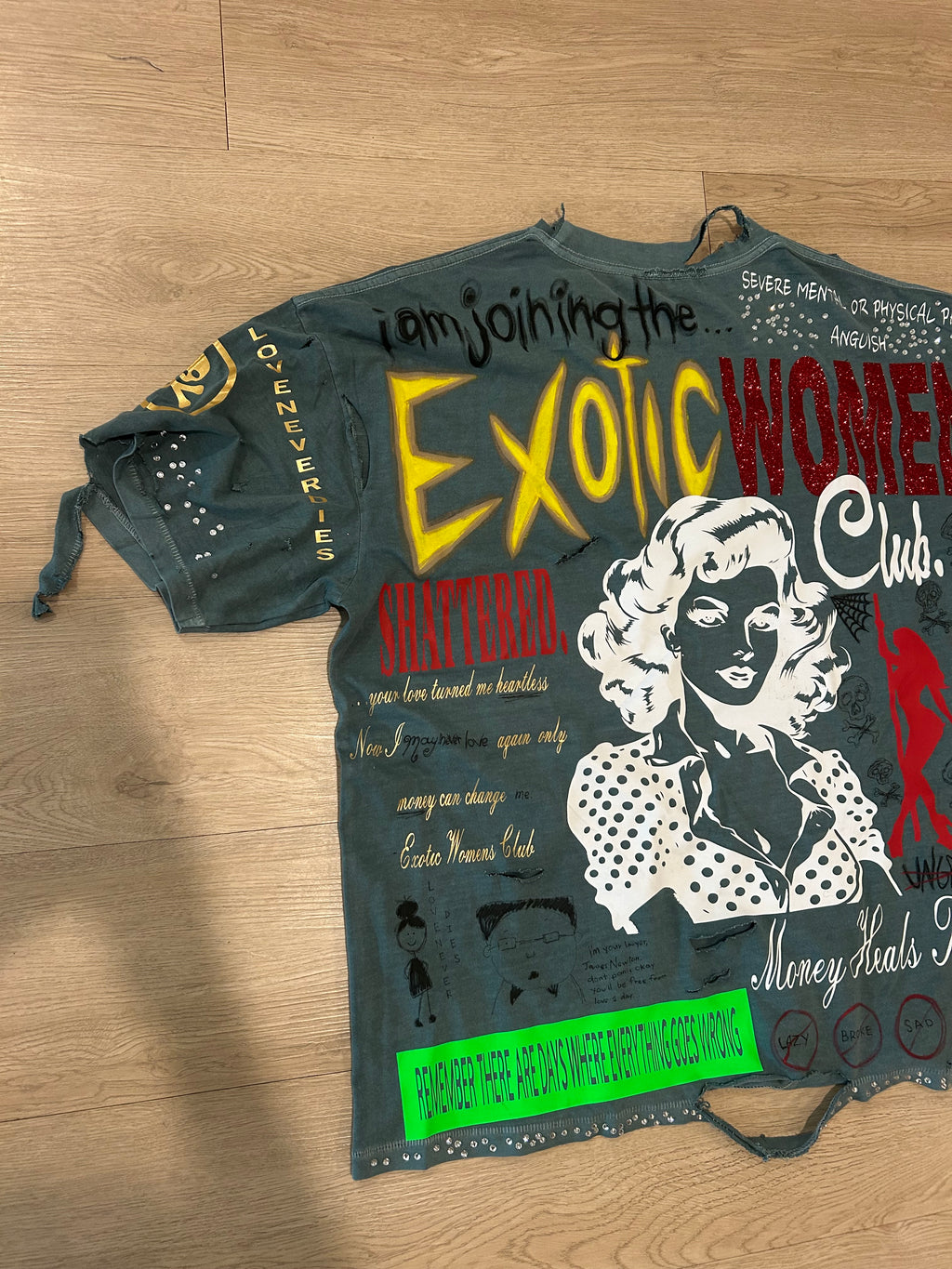 Sticky “Exotic Women’s Club” Tee
