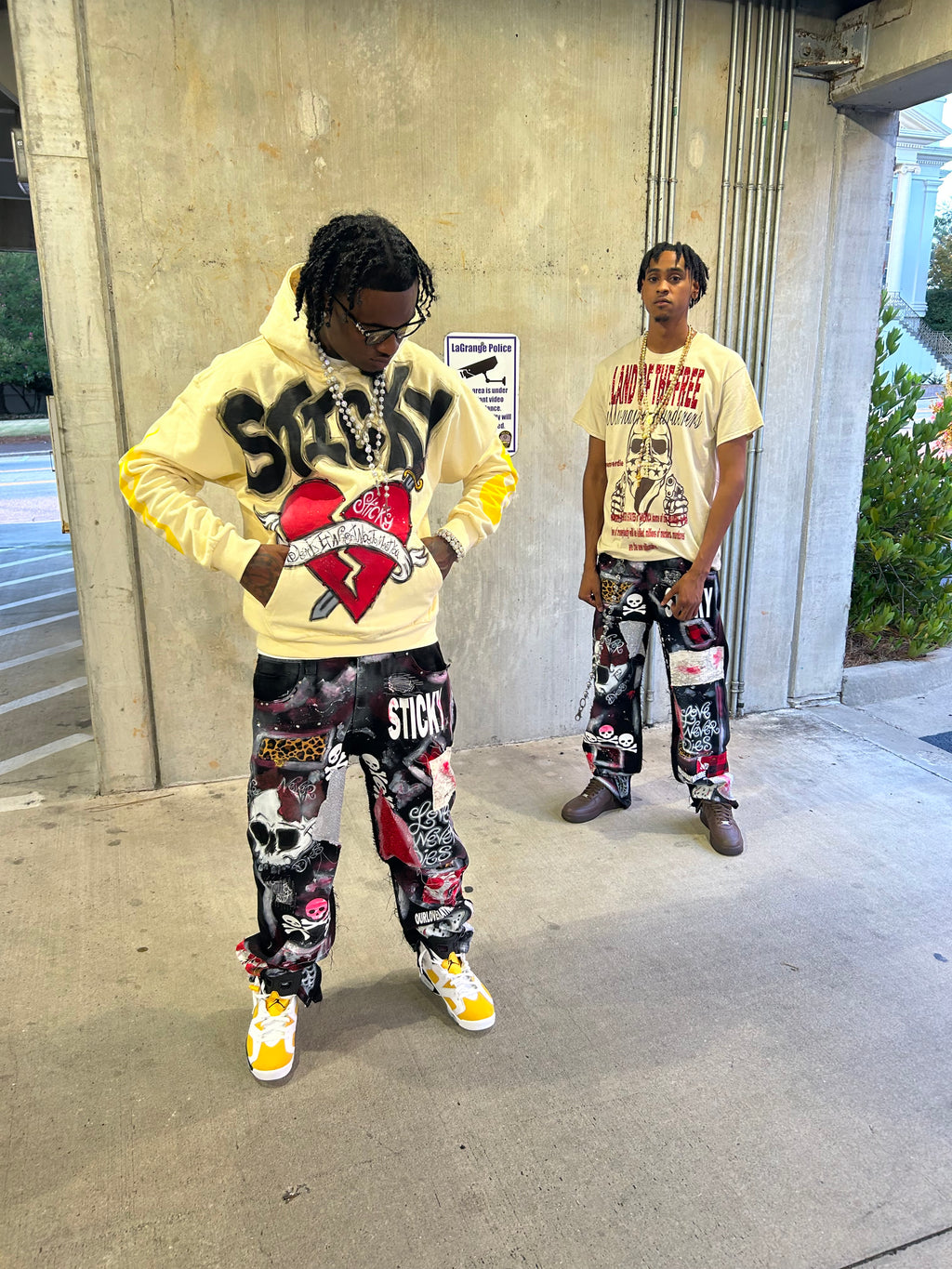 Sticky “Deadman” Denim Baggy