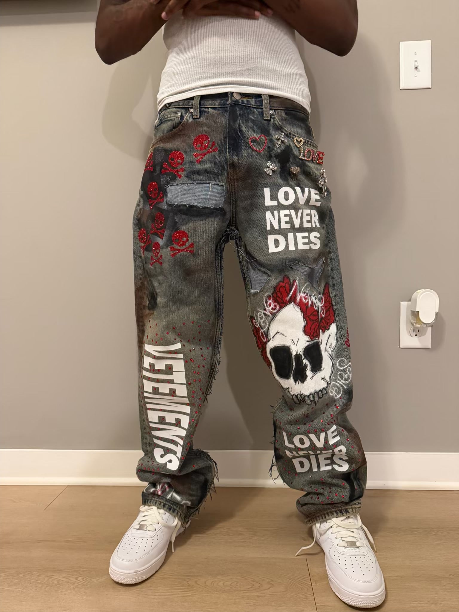 Sticky “So Many Tears” Denim