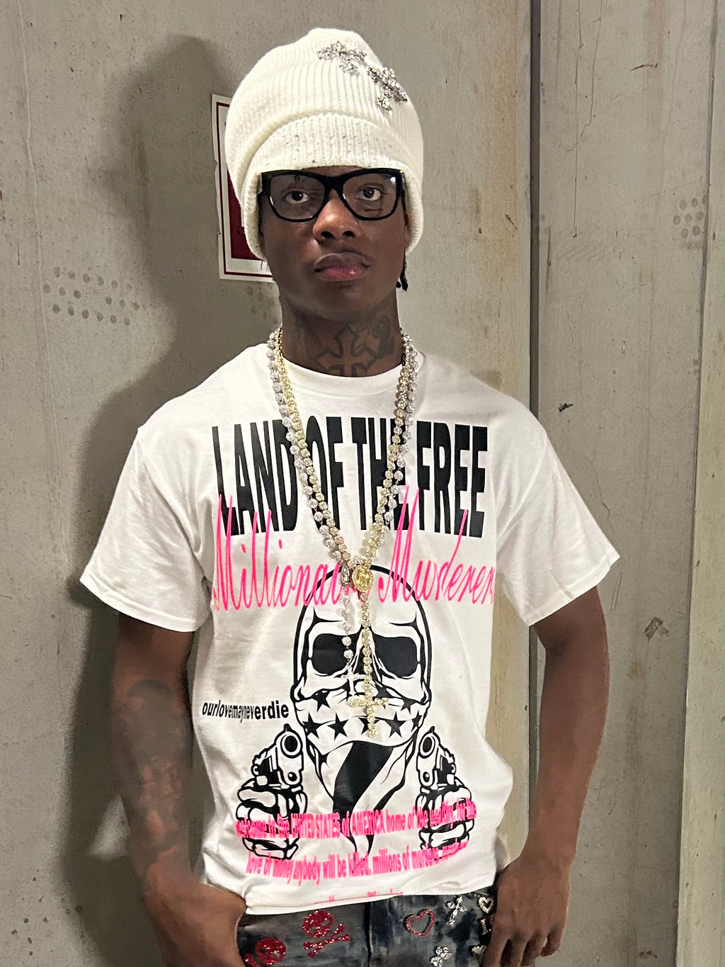 Sticky “Millionaire Murderers” Tee