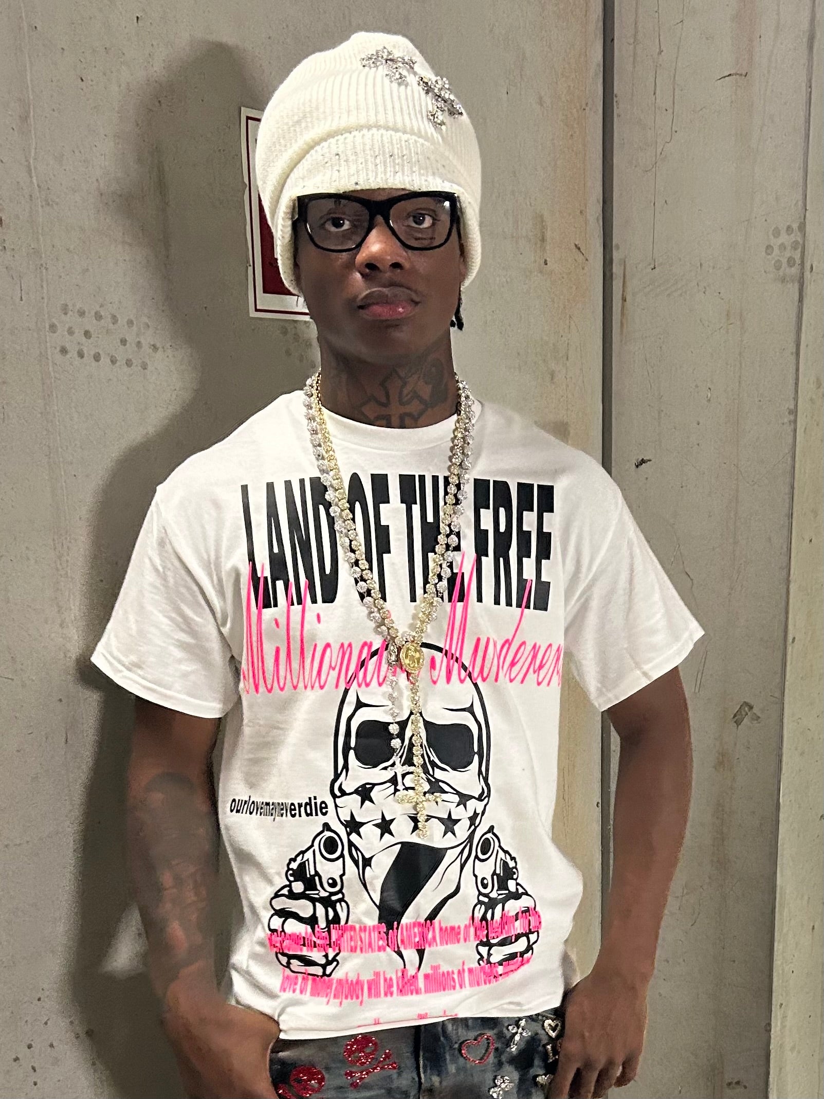 Sticky “Millionaire Murderers” Tee