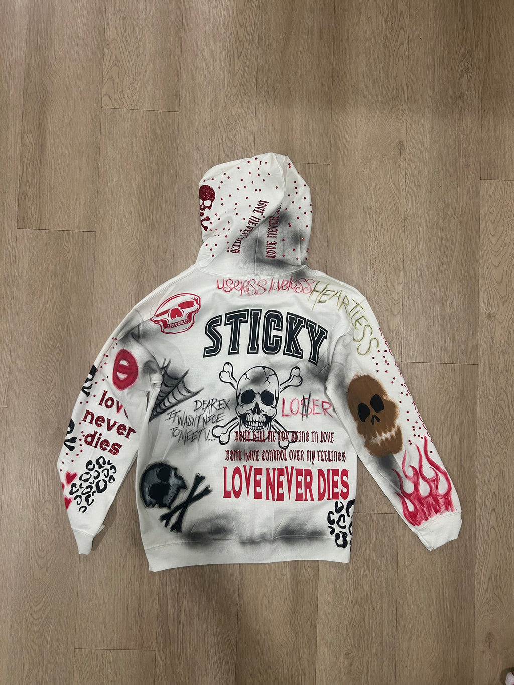 Sticky “Sin City” Zip Up