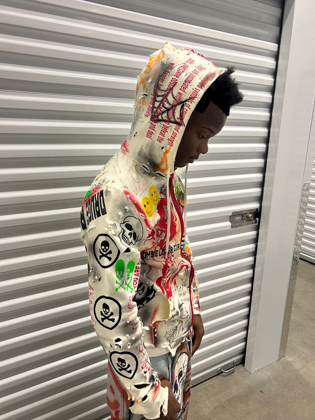 Sticky “Buried In Beauty” Zip Up