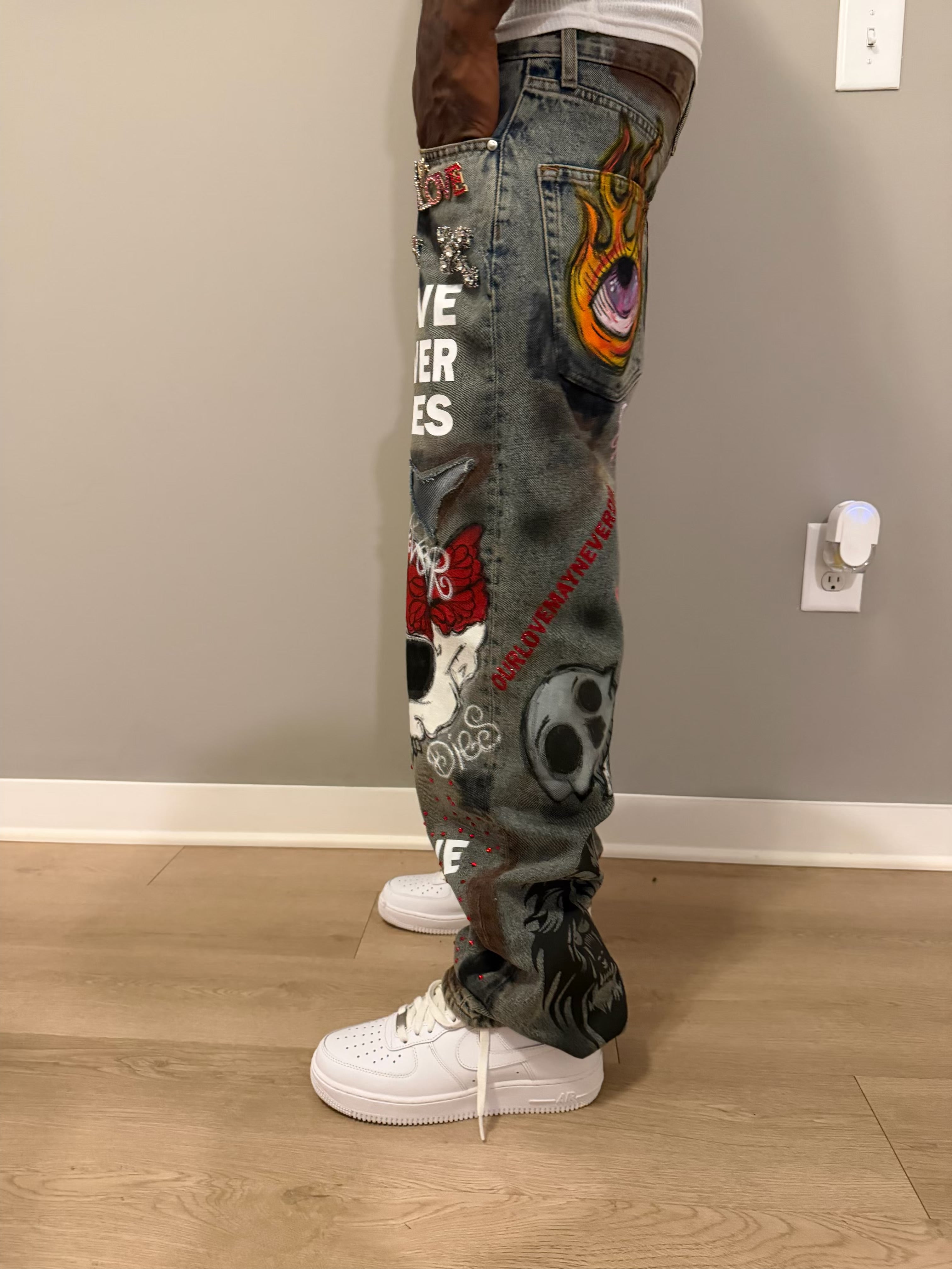 Sticky “So Many Tears” Denim