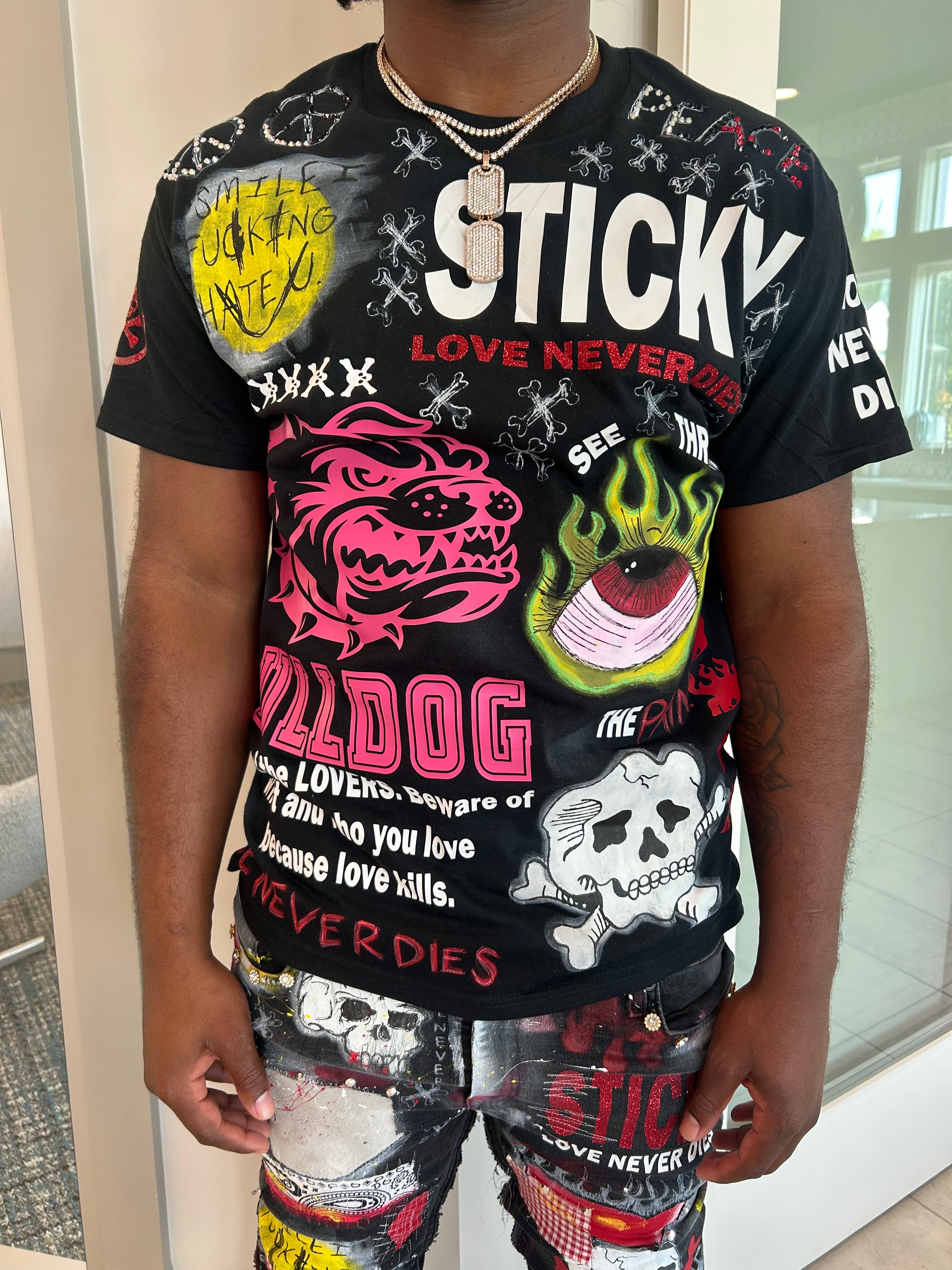 Sticky “Bulldog” Tee