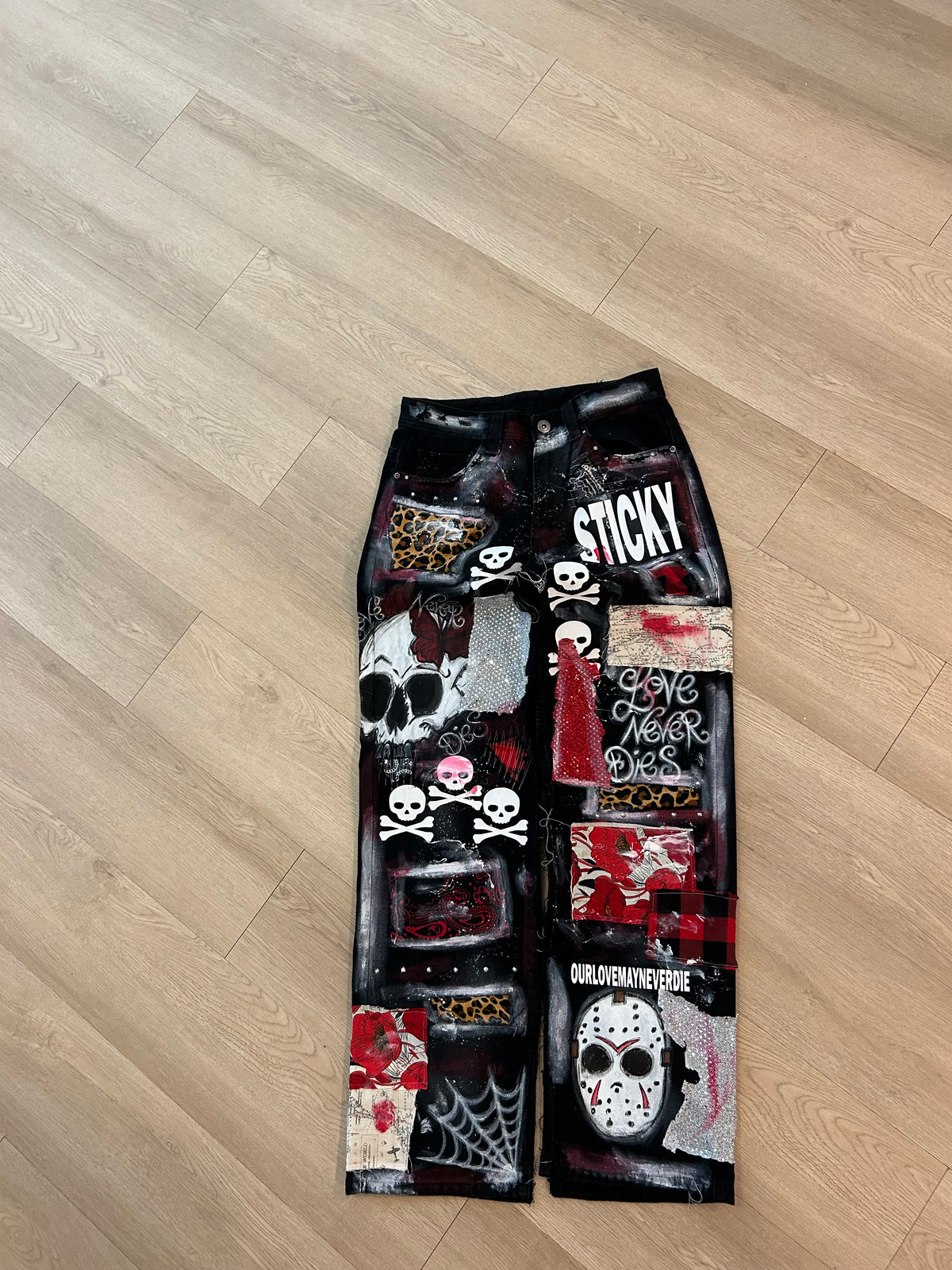 Sticky “Deadman” Denim Baggy