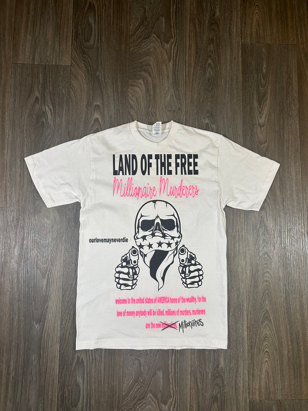 Sticky “Millionaire Murderers” Tee