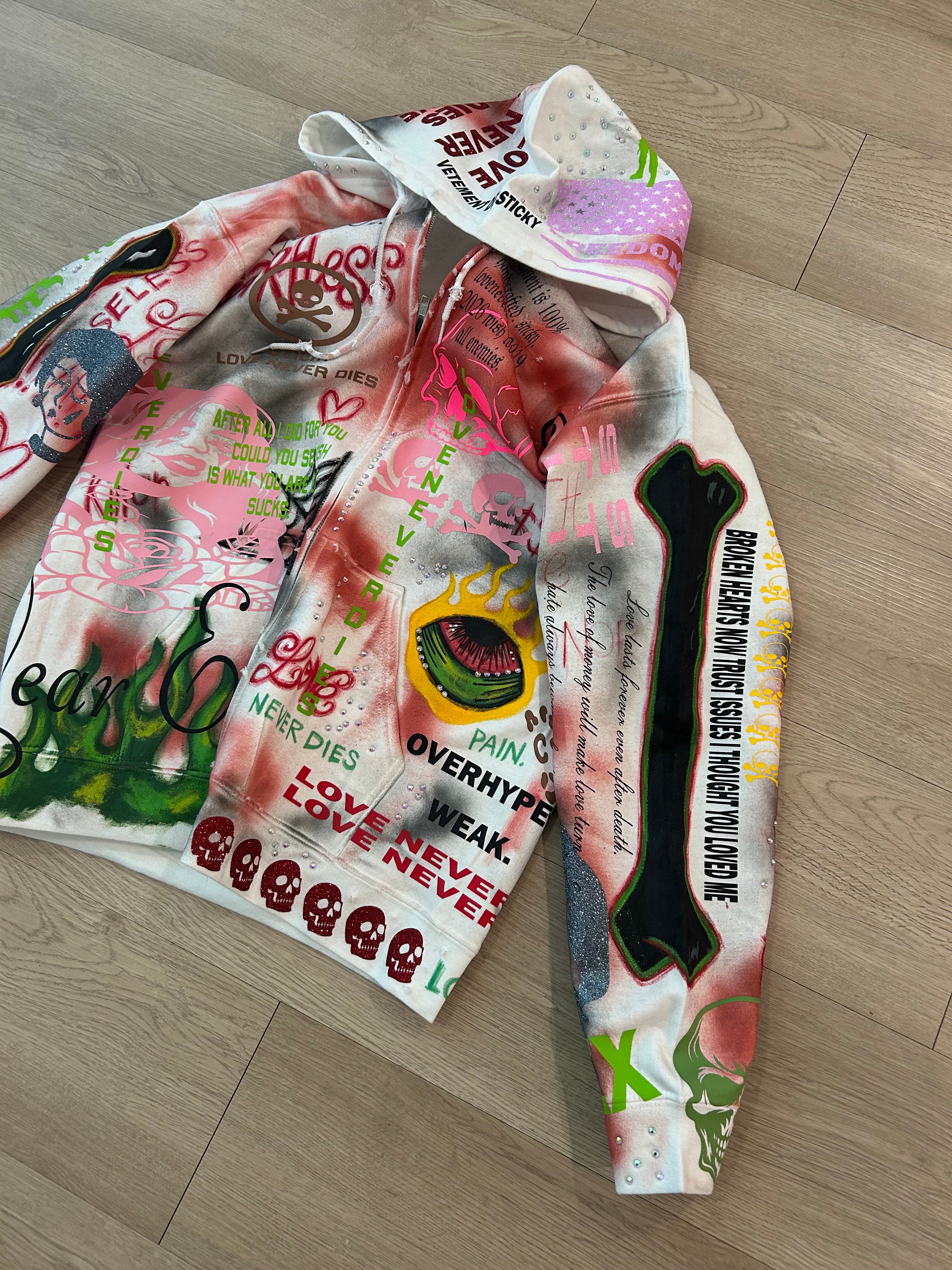 Sticky “STK-01” Zip Up